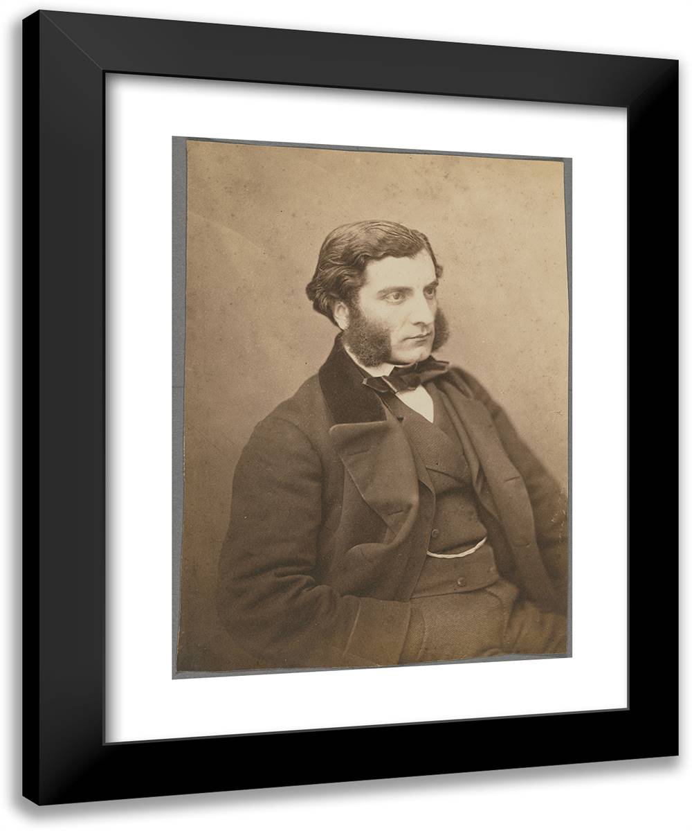 Zambucco 19x24 Black Modern Wood Framed Art Print Poster by Nadar, Gaspard