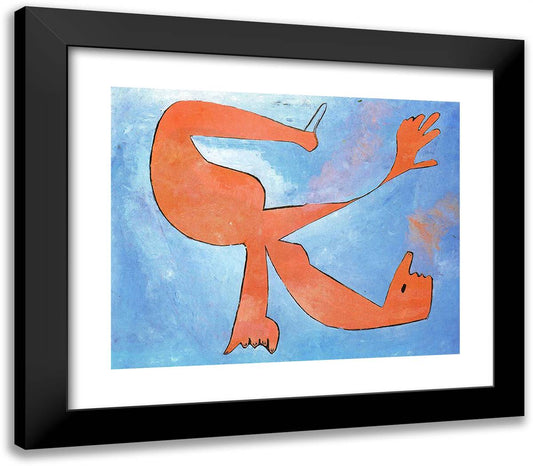 The Swimmer 23x20 Black Modern Wood Framed Art Print Poster by Picasso, Pablo