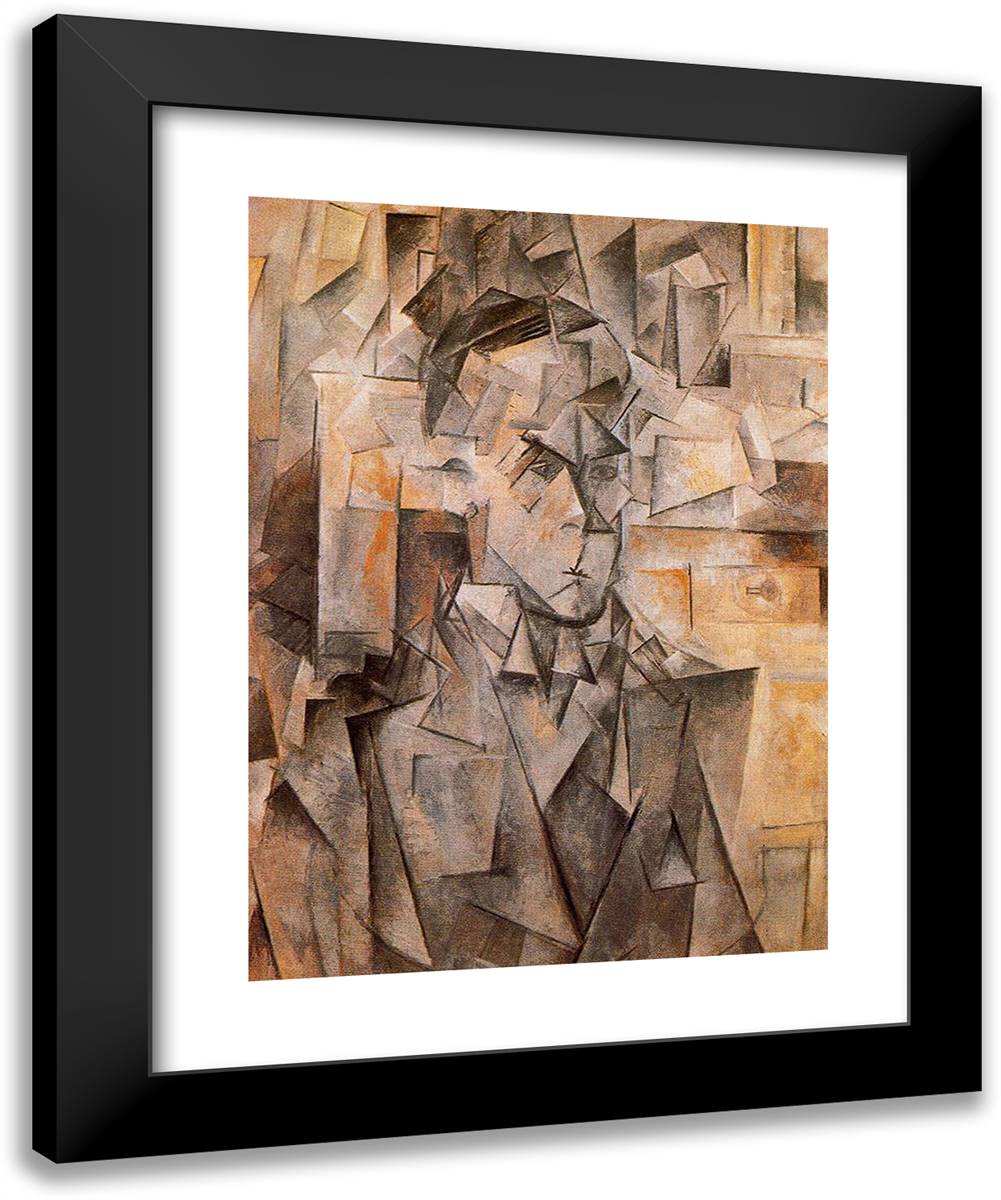 William Uhde 20x24 Black Modern Wood Framed Art Print Poster by Picasso, Pablo