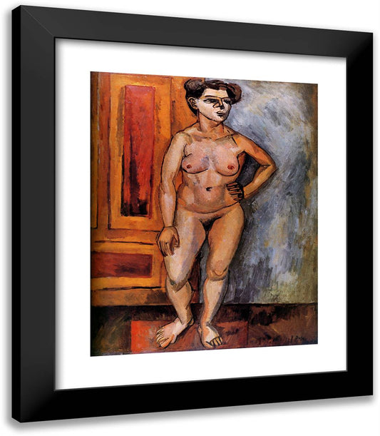 Nude 20x23 Black Modern Wood Framed Art Print Poster by Dufy, Raoul