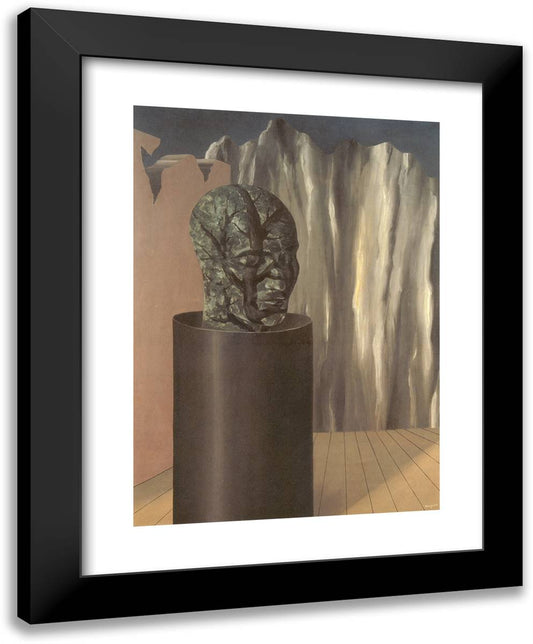 The Forest 19x24 Black Modern Wood Framed Art Print Poster by Magritte, Rene