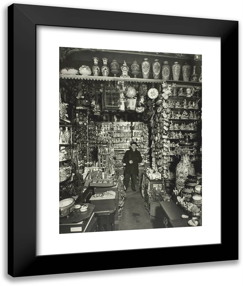 Saul Steinberg 20x24 Black Modern Wood Framed Art Print Poster by Doisneau, Robert