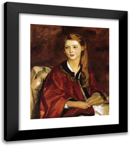 Beagrice Whittaker 20x23 Black Modern Wood Framed Art Print Poster by Henri, Robert