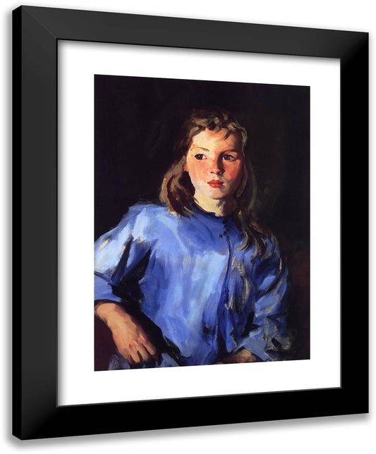 Blond Bridget Lavelle  19x24 Black Modern Wood Framed Art Print Poster by Henri, Robert