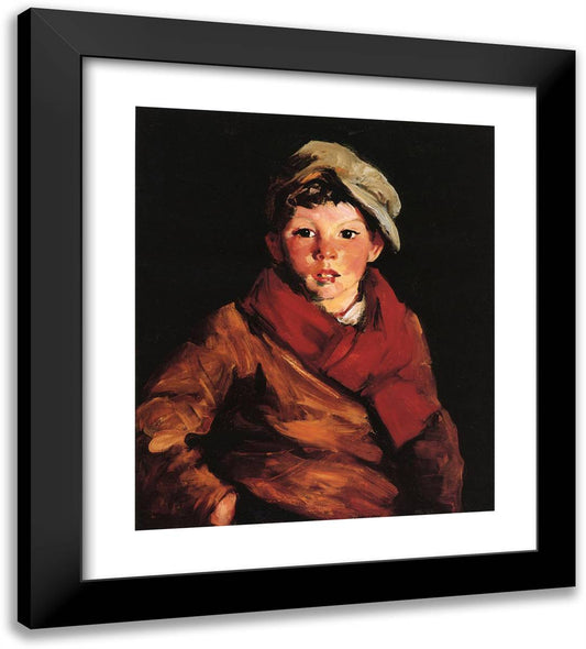 Cafferty  20x22 Black Modern Wood Framed Art Print Poster by Henri, Robert