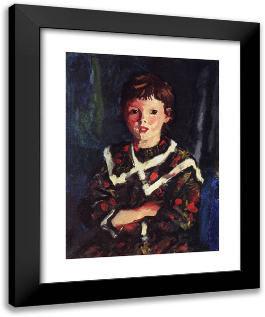 Dark Bridget Lavelle 20x24 Black Modern Wood Framed Art Print Poster by Henri, Robert