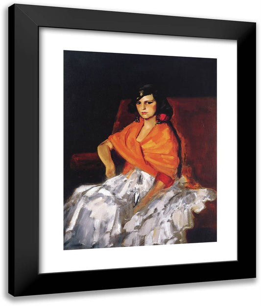 Dorita  20x24 Black Modern Wood Framed Art Print Poster by Henri, Robert
