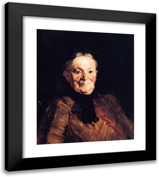 Dutch Match Woman  20x22 Black Modern Wood Framed Art Print Poster by Henri, Robert