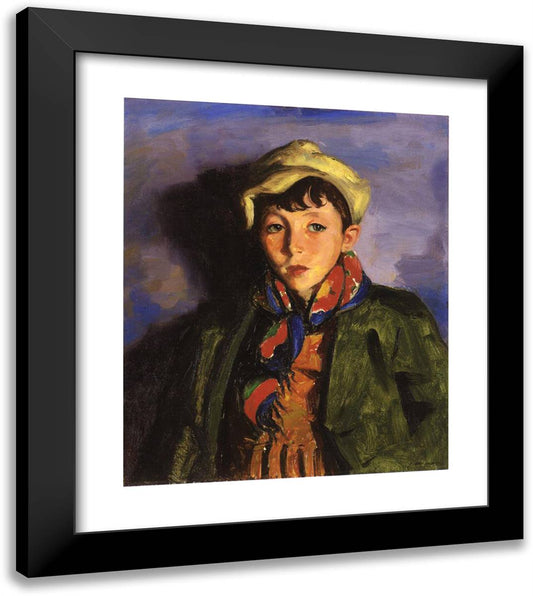 Johnnie Patton 20x23 Black Modern Wood Framed Art Print Poster by Henri, Robert