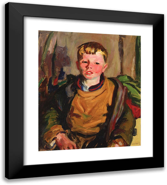 Macnamara 20x22 Black Modern Wood Framed Art Print Poster by Henri, Robert