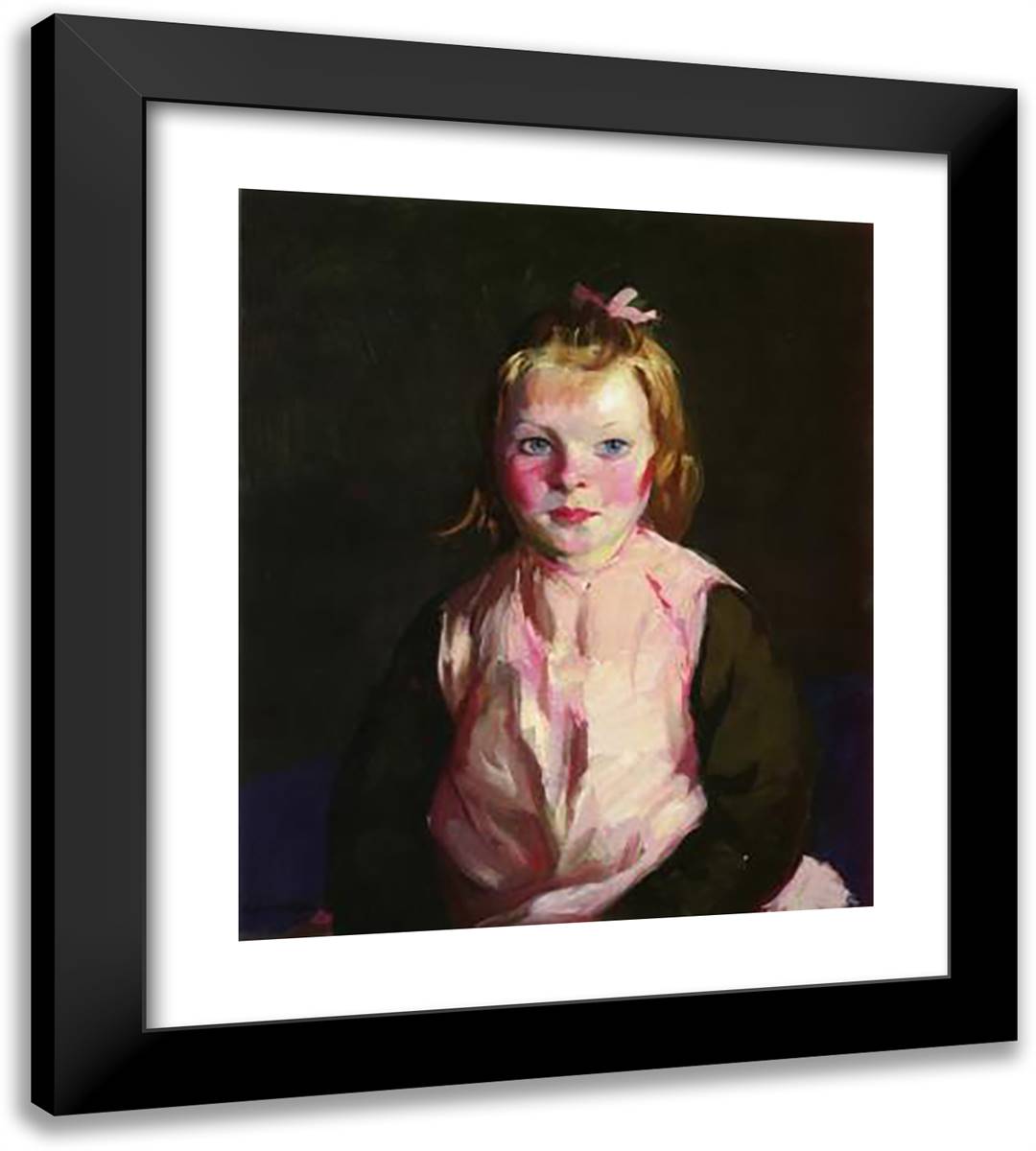 Mary O'Dee 20x22 Black Modern Wood Framed Art Print Poster by Henri, Robert