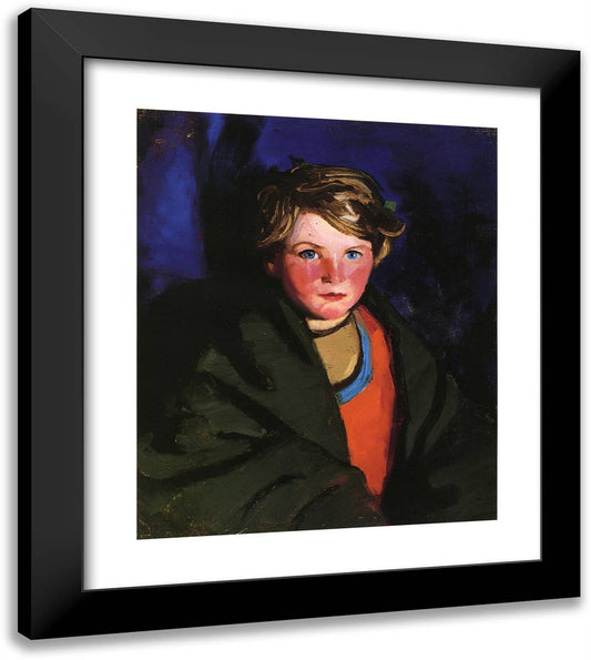 Portrait of Catherine O'Malley 20x23 Black Modern Wood Framed Art Print Poster by Henri, Robert