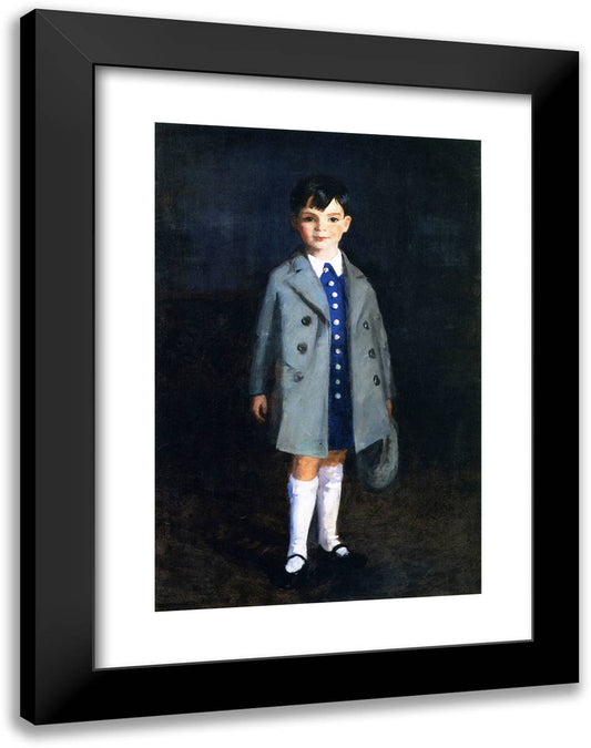 Portrait of Jack Cuddihy 18x24 Black Modern Wood Framed Art Print Poster by Henri, Robert