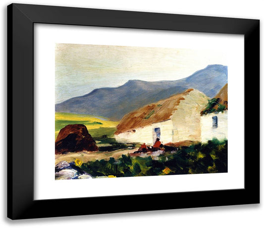 Road to Corrymore 23x20 Black Modern Wood Framed Art Print Poster by Henri, Robert