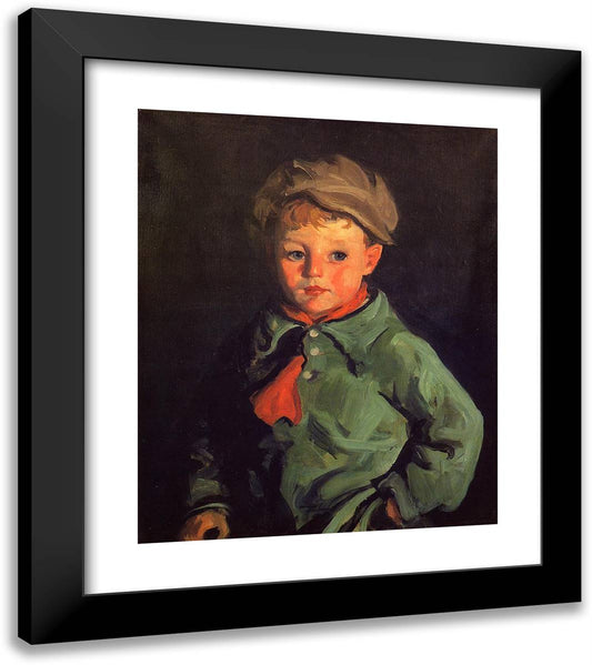 Skipper Mick 20x23 Black Modern Wood Framed Art Print Poster by Henri, Robert