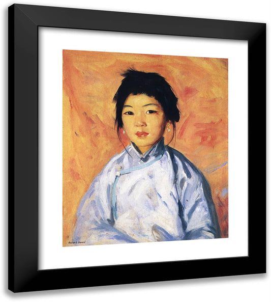 Tam Gan 20x22 Black Modern Wood Framed Art Print Poster by Henri, Robert