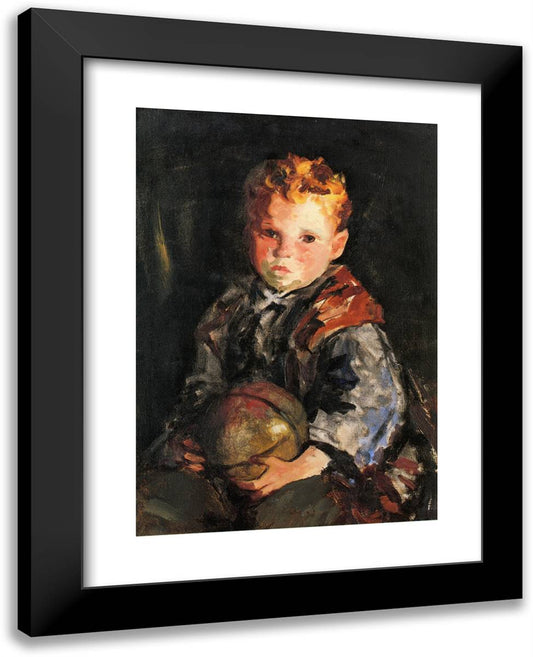 Young Anthony 19x24 Black Modern Wood Framed Art Print Poster by Henri, Robert