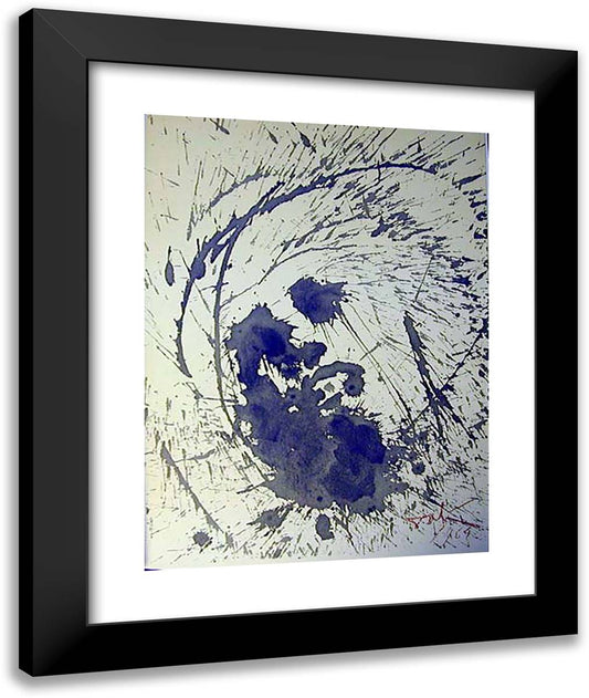 Ecce Homo 20x24 Black Modern Wood Framed Art Print Poster by Dali, Salvador
