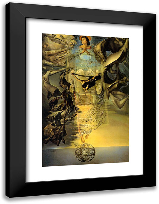 Lapislazulina 18x24 Black Modern Wood Framed Art Print Poster by Dali, Salvador