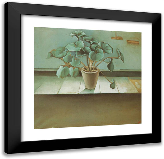 Plant 21x20 Black Modern Wood Framed Art Print Poster by Dali, Salvador