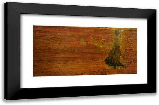 Raphaelesque Hallucination 24x16 Black Modern Wood Framed Art Print Poster by Dali, Salvador