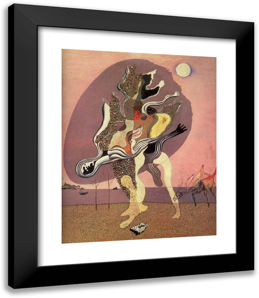 The Rotting Donkey 20x23 Black Modern Wood Framed Art Print Poster by Dali, Salvador