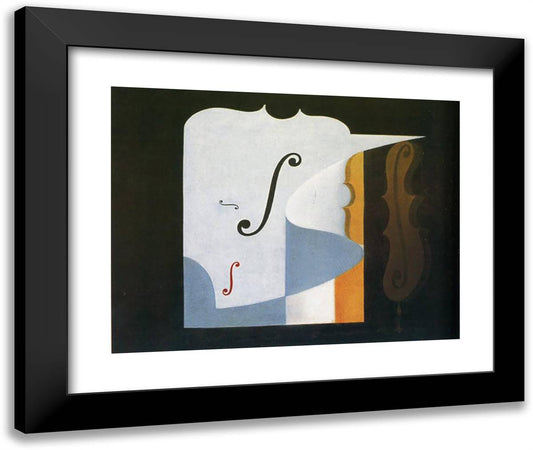 Untitled - Series on Catastrophes 24x20 Black Modern Wood Framed Art Print Poster by Dali, Salvador