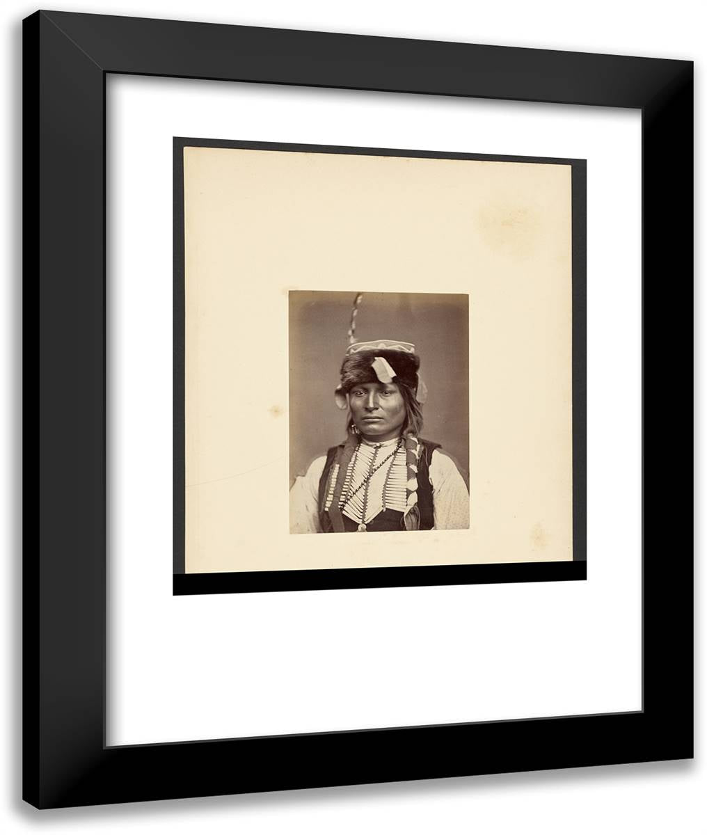 Mamay-Day-Te 20x24 Black Modern Wood Framed Art Print Poster by Soule, William