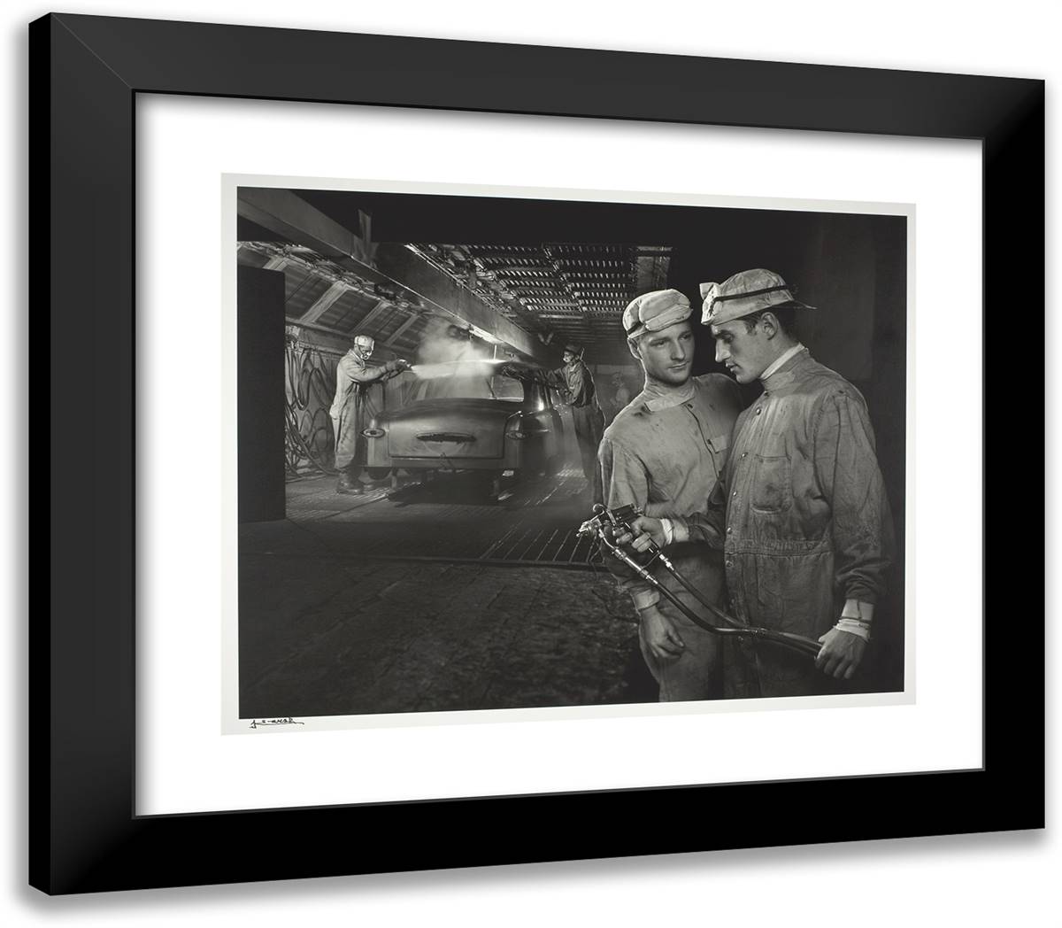 Ford of Canada 23x20 Black Modern Wood Framed Art Print Poster by Karsh, Yousuf
