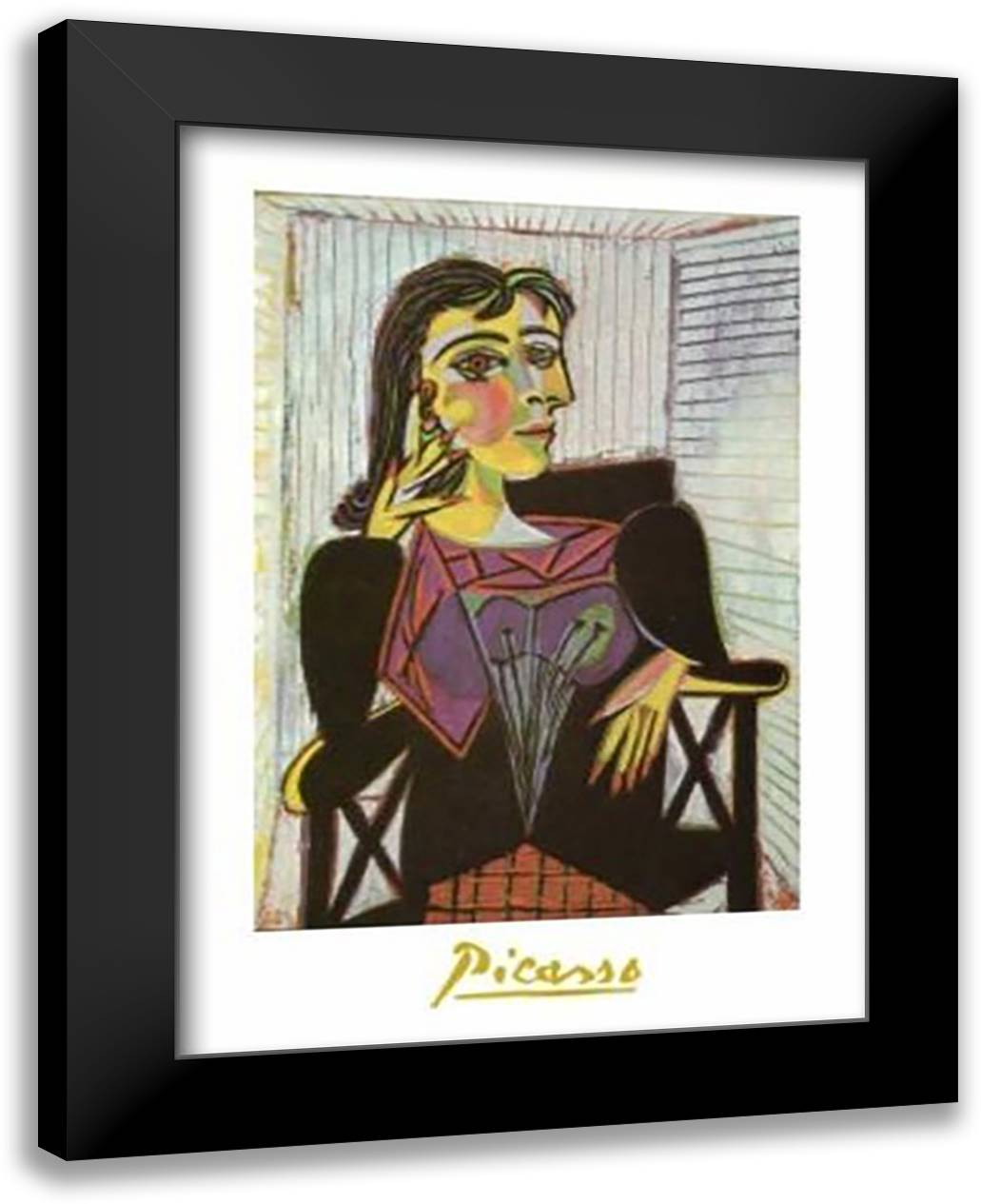 Vanillmalted 15x18 Black Modern Wood Framed Art Print Poster by Max, Louise