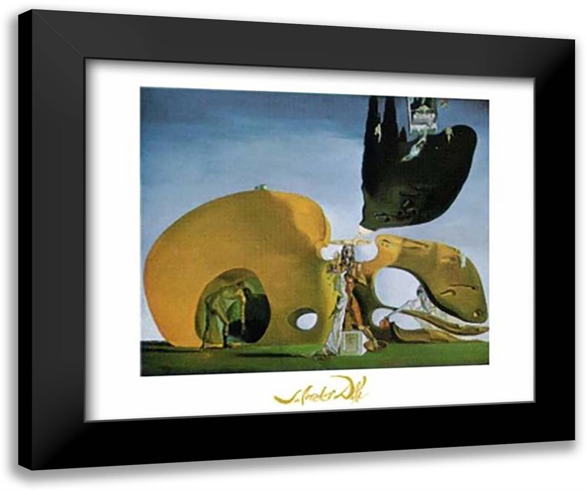 Pie Lmode 24x20 Black Modern Wood Framed Art Print Poster by Max, Louise