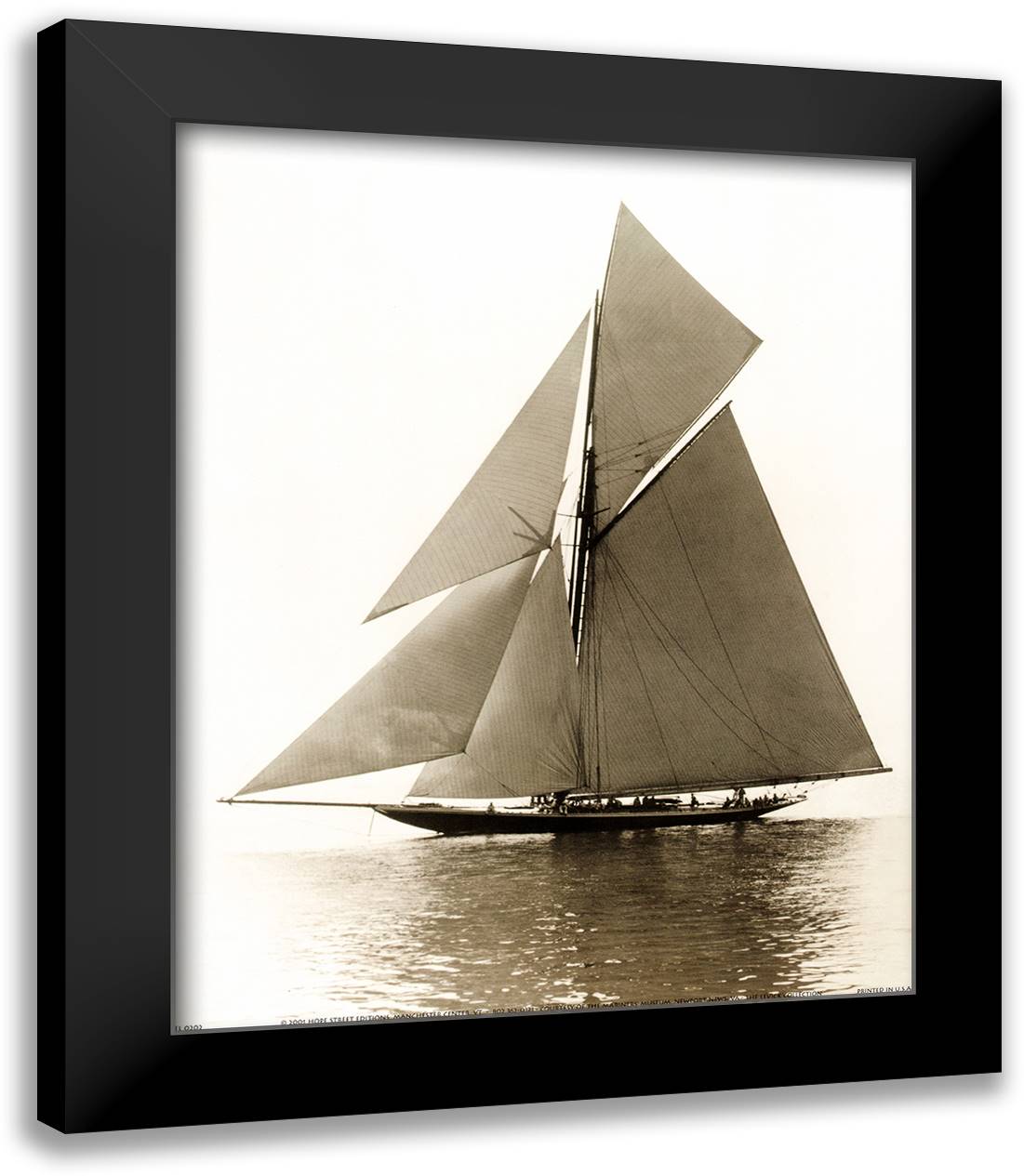 Valkyrie 15x18 Black Modern Wood Framed Art Print Poster by Levick, Edwin