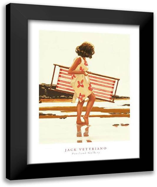 Sweet Bird of Youth (Study) 16x20 Black Modern Wood Framed Art Print Poster by Vettriano, Jack