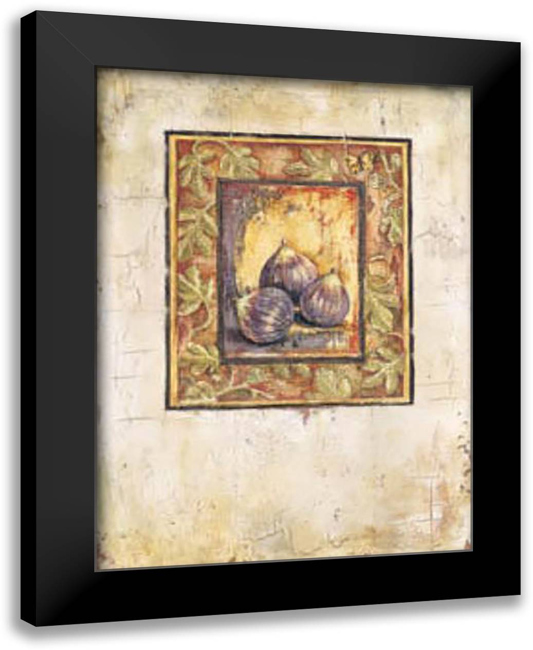 Jewel Collection III 16x20 Black Modern Wood Framed Art Print Poster by Chaden, Tina