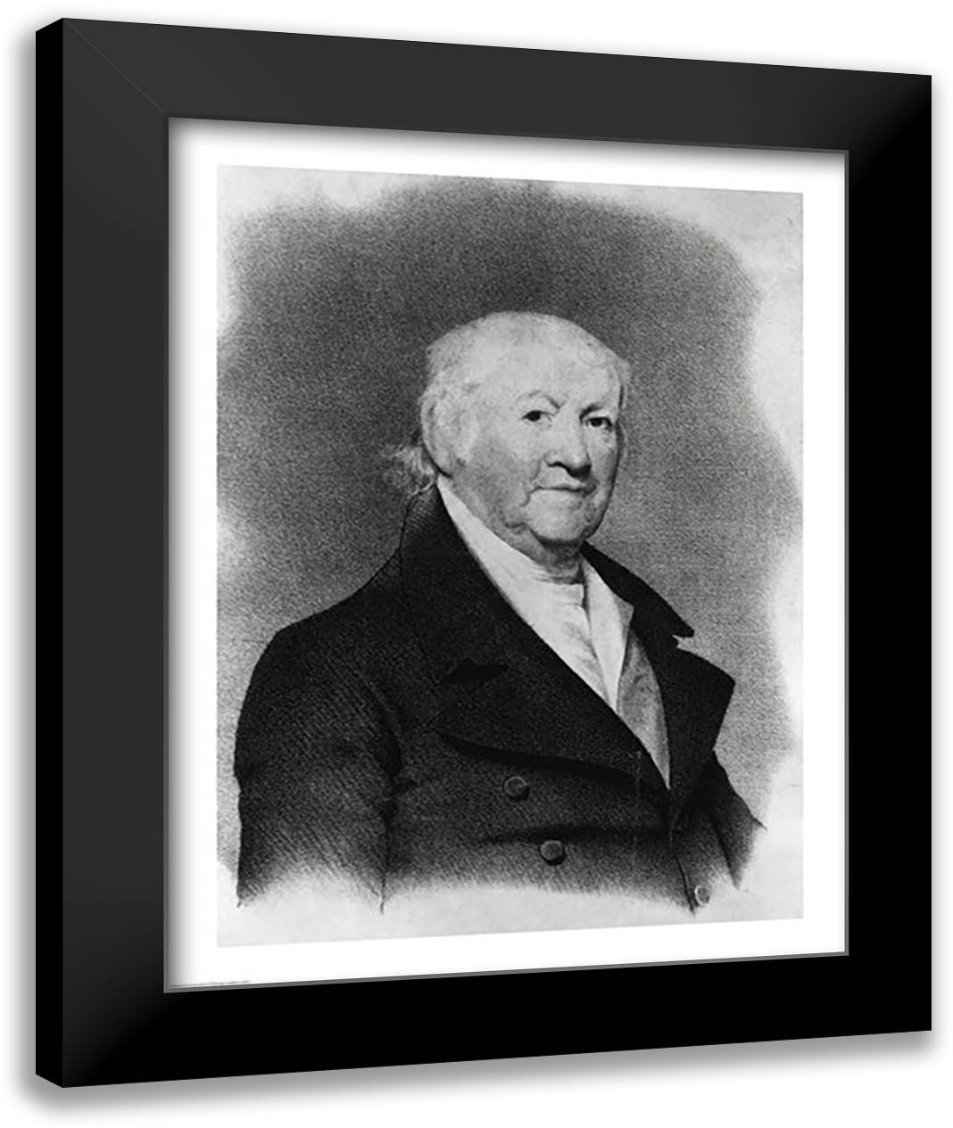 Paul Revere 22x28 Black Modern Wood Framed Art Print Poster