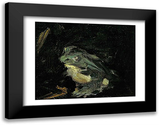 Dejeuner sur l'Herbe, 1863, detail 28x22 Black Modern Wood Framed Art Print Poster by Manet, Edouard