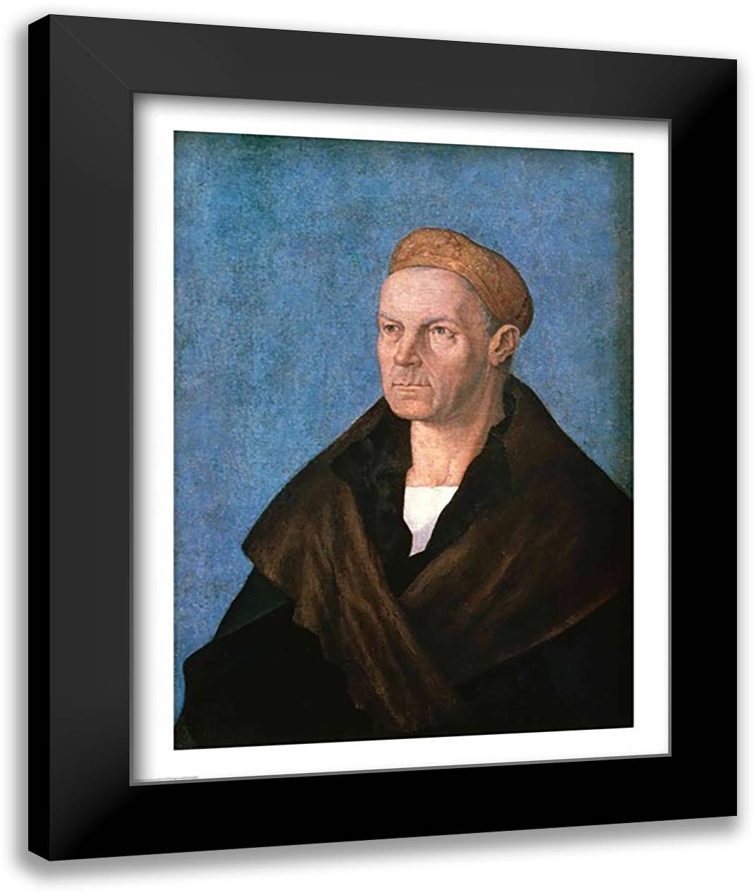 Jakob Fugger, the Rich 22x28 Black Modern Wood Framed Art Print Poster by Durer, Albrecht