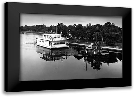 Fort Myers, Florida: Waiting for the Storm 22x16 Black Modern Wood Framed Art Print Poster