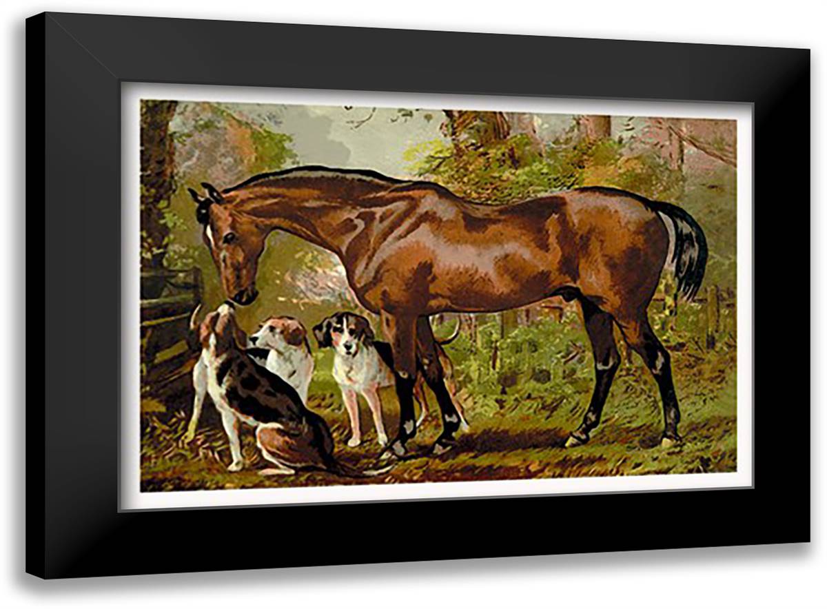 Freemason 22x16 Black Modern Wood Framed Art Print Poster by Sidney, S.