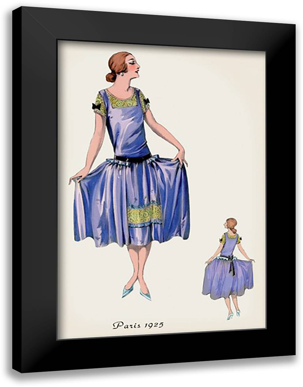 For a Special Night 16x22 Black Modern Wood Framed Art Print Poster