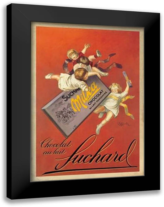 Chocolat Suchard, 1925 28x36 Black Modern Wood Framed Art Print Poster by Cappiello, Leonetto