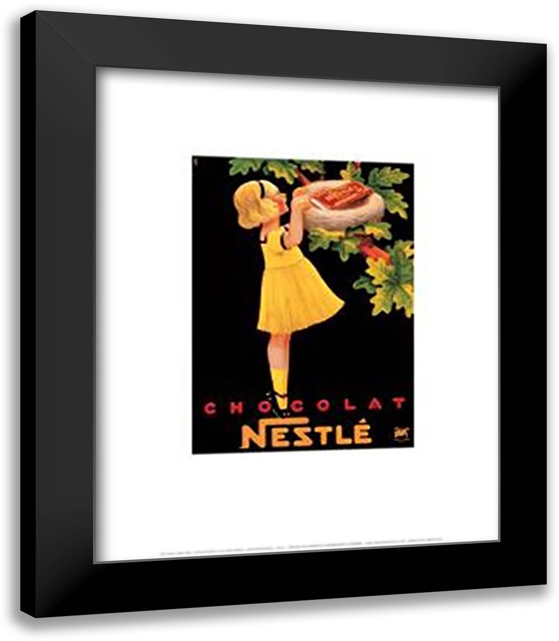 Untitled 15x18 Black Modern Wood Framed Art Print Poster by Bickel
