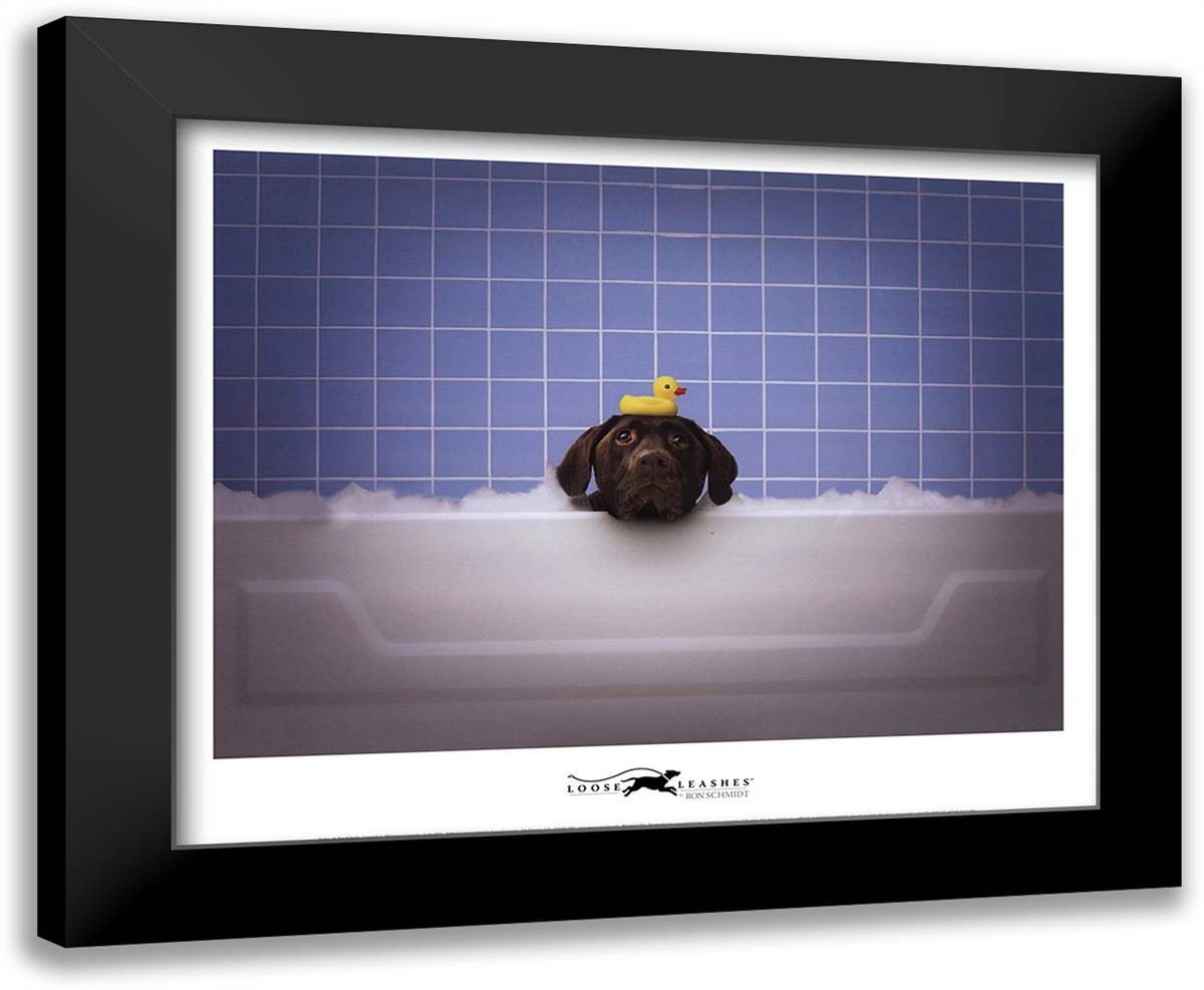 Stinky 22x19 Black Modern Wood Framed Art Print Poster by Schmidt, Tim