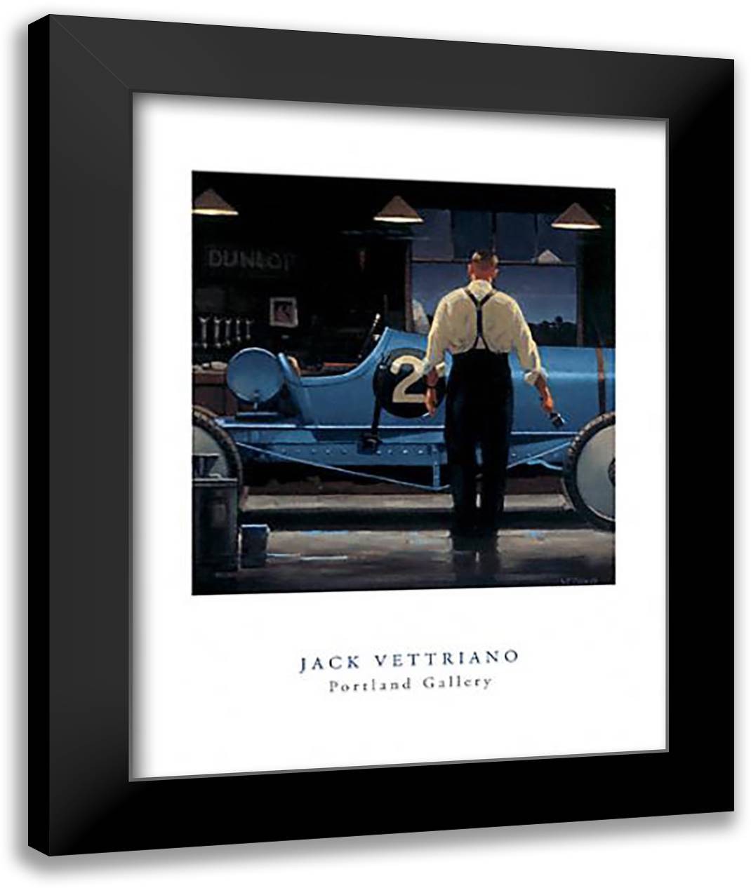 Birth of a Dream 28x36 Black Modern Wood Framed Art Print Poster by Vettriano, Jack