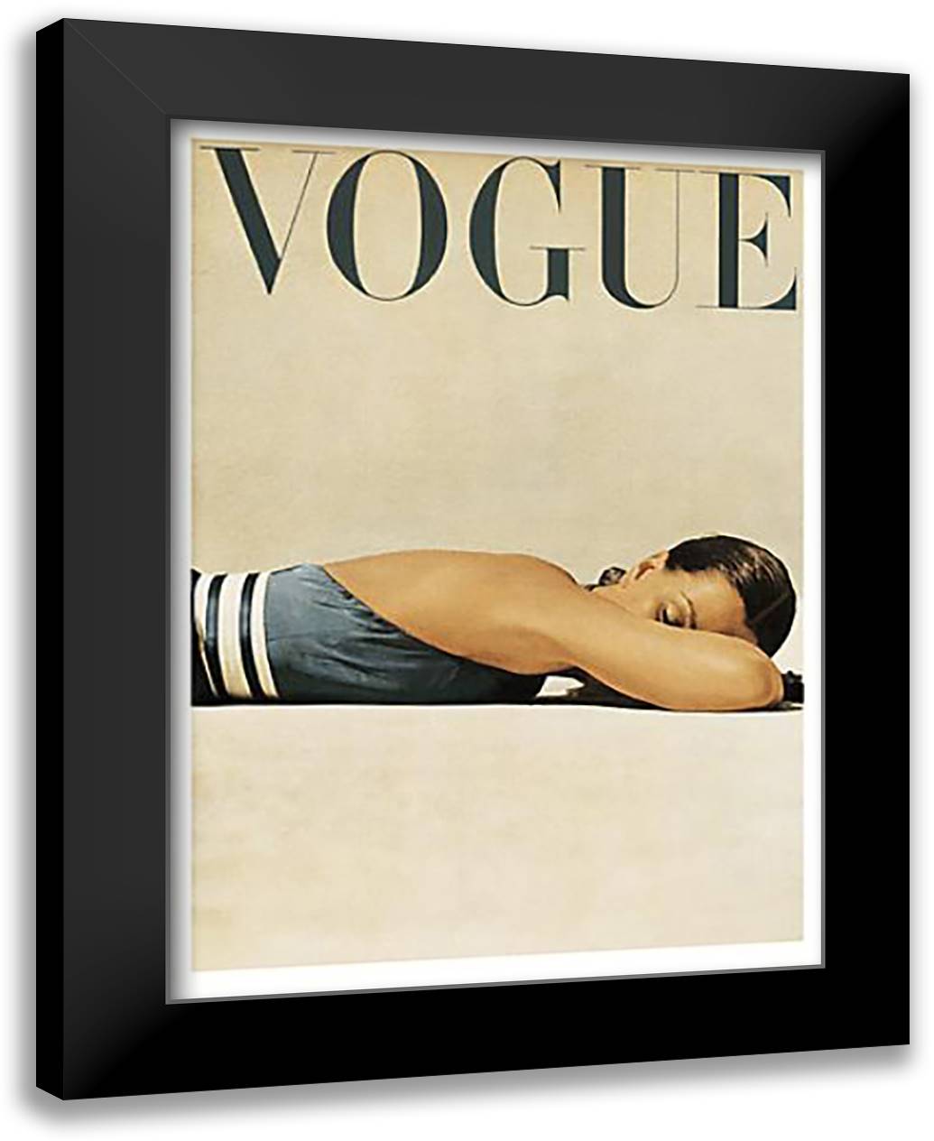 17319 24x32 Black Modern Wood Framed Art Print Poster by Rawlings, John