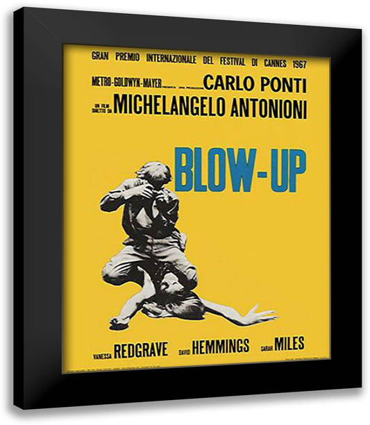 Blow-Up 15x18 Black Modern Wood Framed Art Print Poster