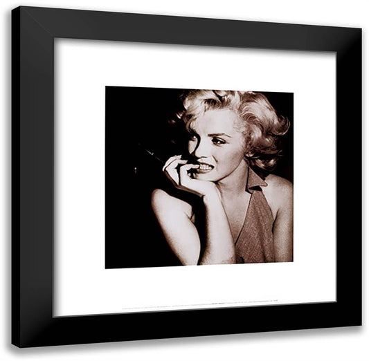 Marilyn Monroe - Dress 20x20 Black Modern Wood Framed Art Print Poster