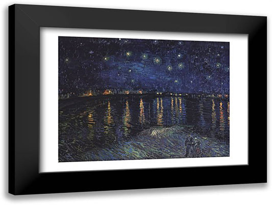 Musee d'Orsay 40x28 Black Modern Wood Framed Art Print Poster by Van Gogh, Vincent