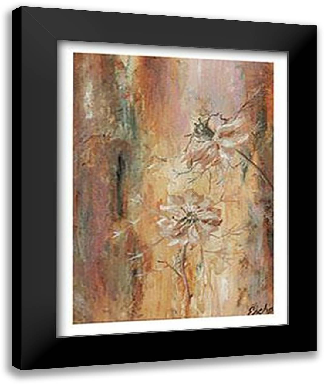 Nigella II 16x20 Black Modern Wood Framed Art Print Poster by Bogerd, Escha Van Den