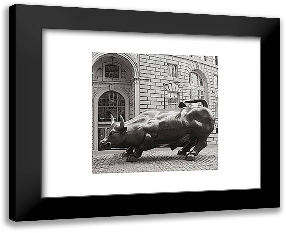 Positive Outlook 18x15 Black Modern Wood Framed Art Print Poster by Clark, Erin